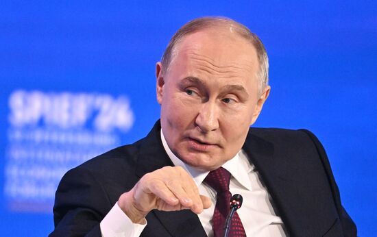 SPIEF-2024. Plenary Session
