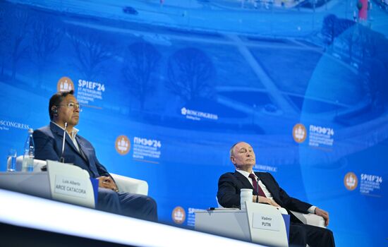 SPIEF-2024. Plenary Session
