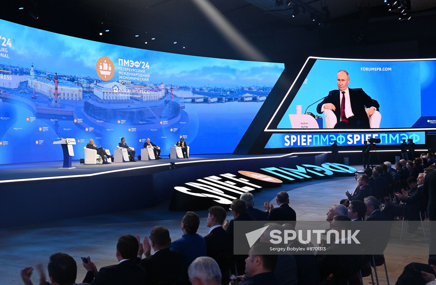 SPIEF-2024. Plenary Session