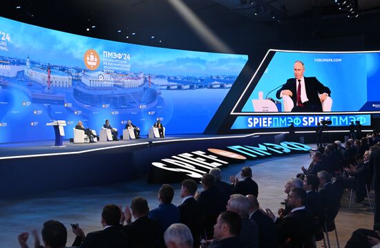 SPIEF-2024. Plenary Session