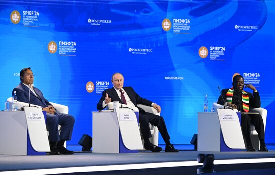 SPIEF-2024. Plenary Session