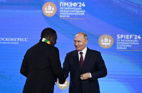 SPIEF-2024. Plenary Session