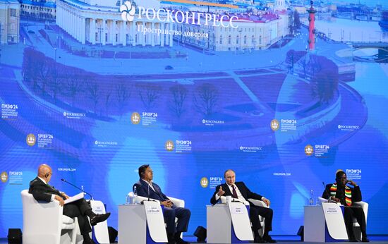 SPIEF-2024. Plenary Session