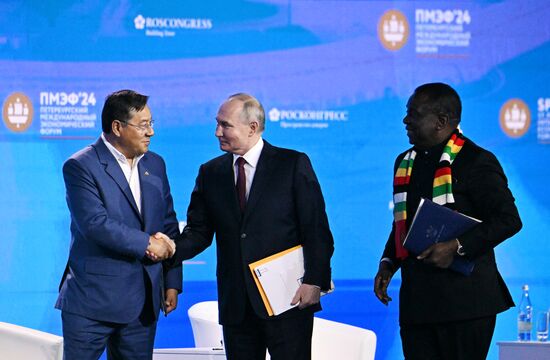 SPIEF-2024. Plenary Session