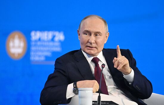 SPIEF-2024. Plenary Session