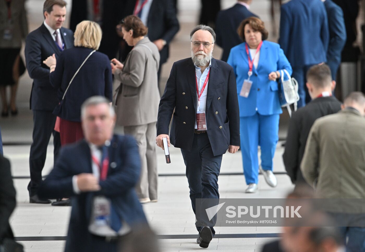 SPIEF-2024. Guests ahead of the plenary session