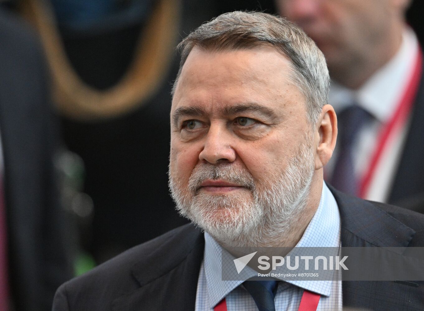 SPIEF-2024. Guests ahead of the plenary session