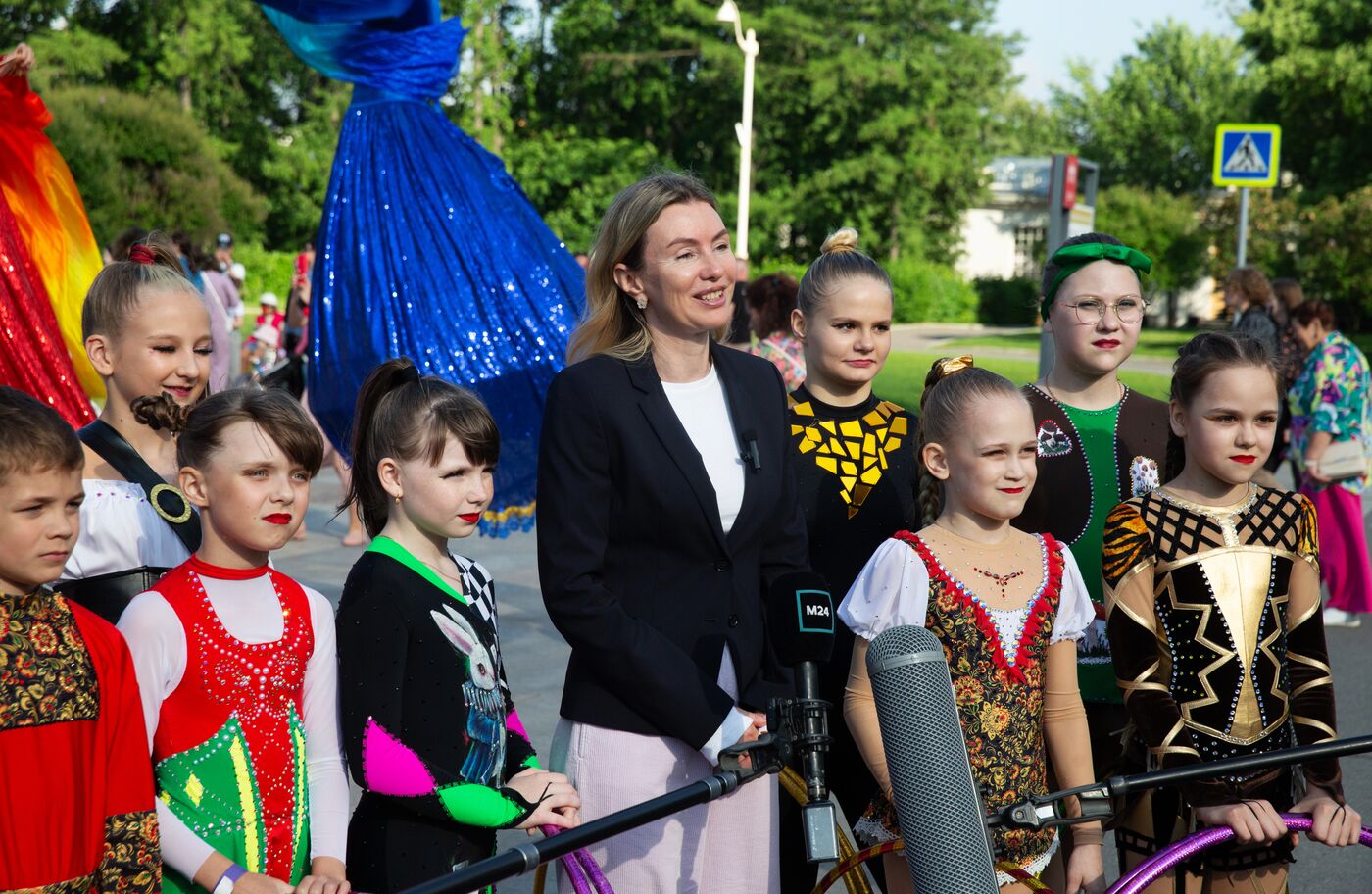 RUSSIA EXPO. Circus procession