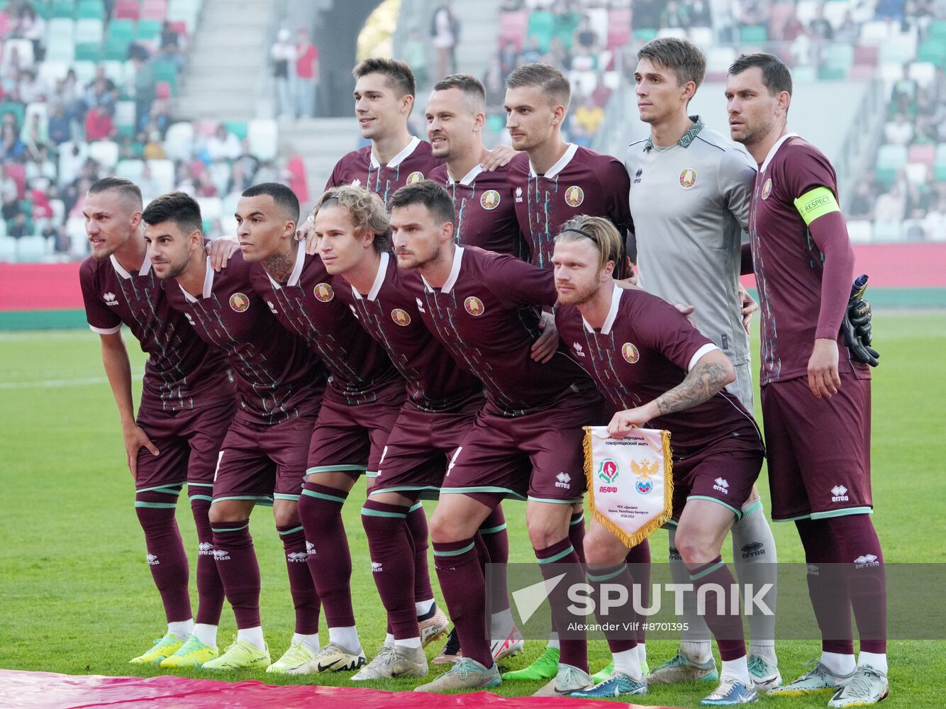 Belarus Soccer Friendly Belarus - Russia