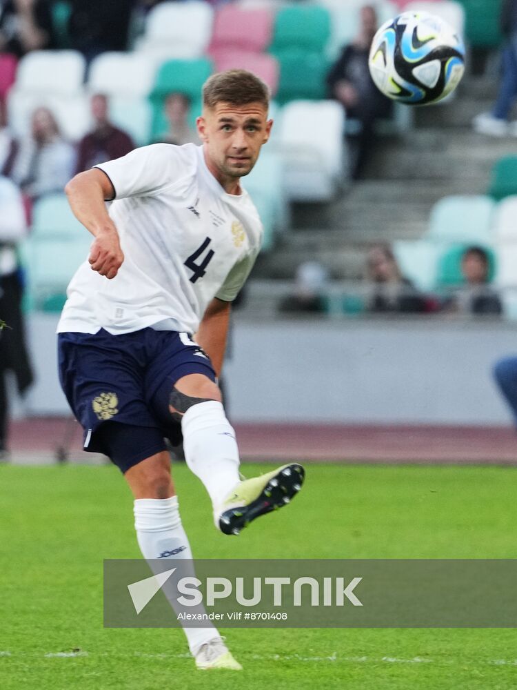 Belarus Soccer Friendly Belarus - Russia