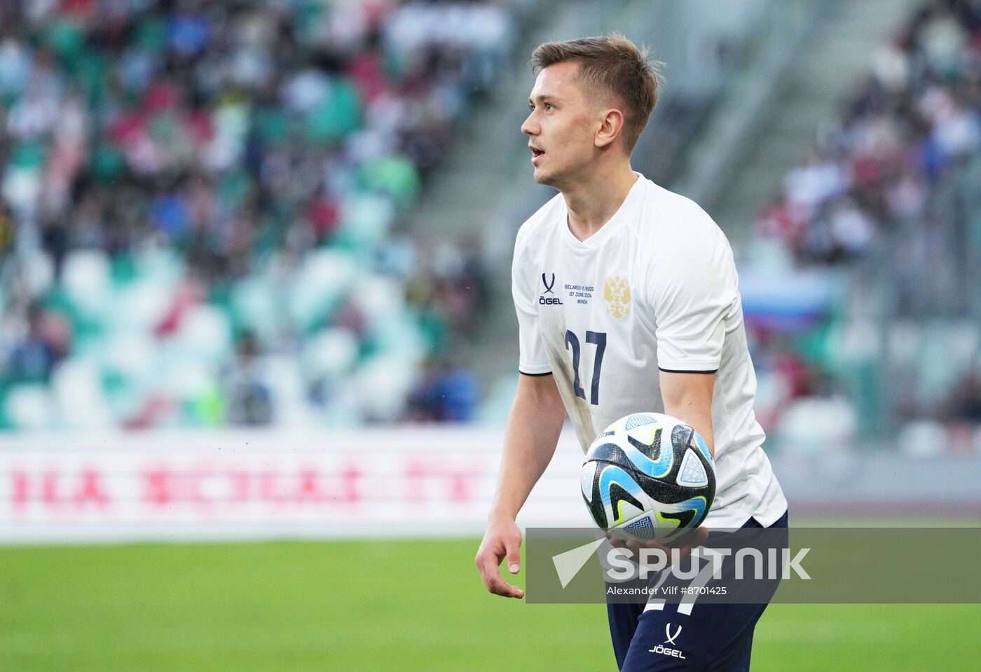 Belarus Soccer Friendly Belarus - Russia