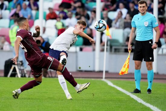 Belarus Soccer Friendly Belarus - Russia