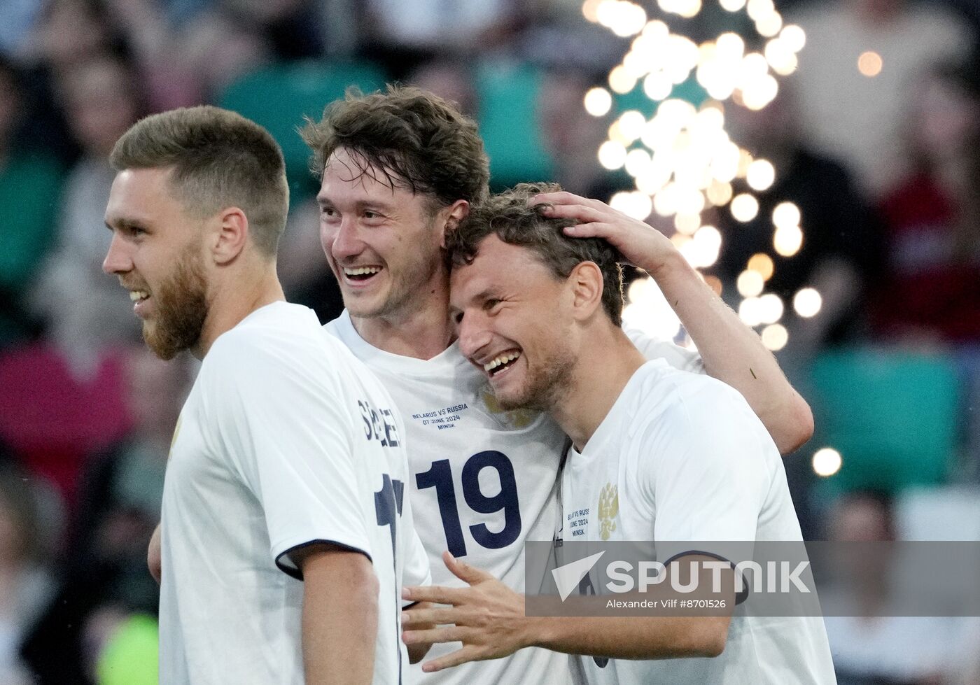 Belarus Soccer Friendly Belarus - Russia