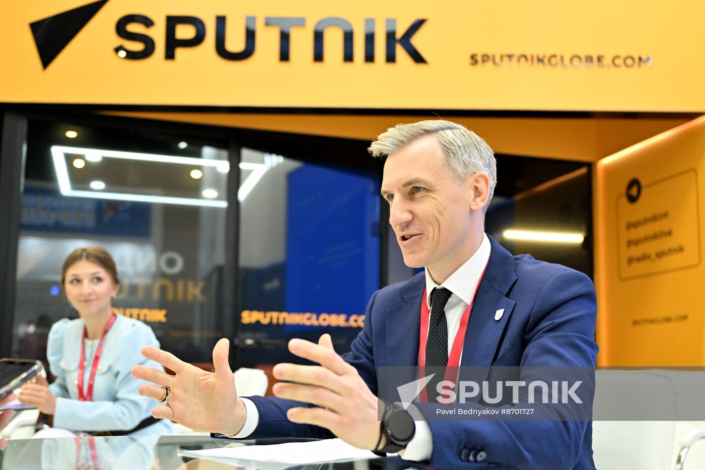 SPIEF-2024. RIA Novosti stand