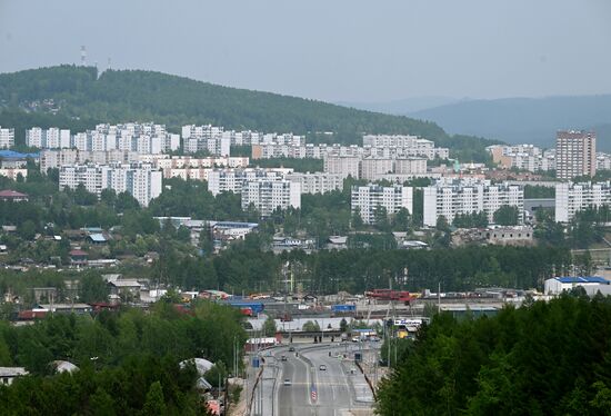 Russia Cityscapes Tynda