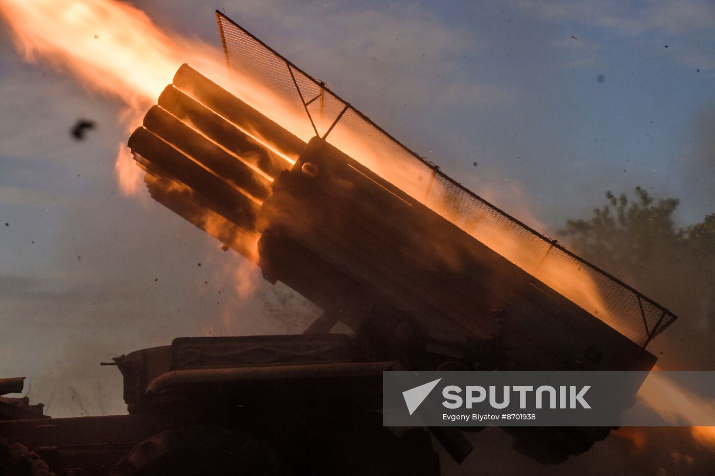 Russia Ukraine Military Operation Artillery Units