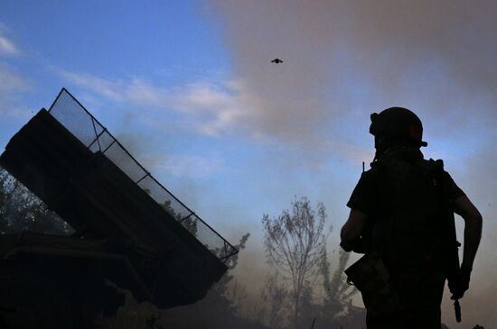 Russia Ukraine Military Operation Artillery Units