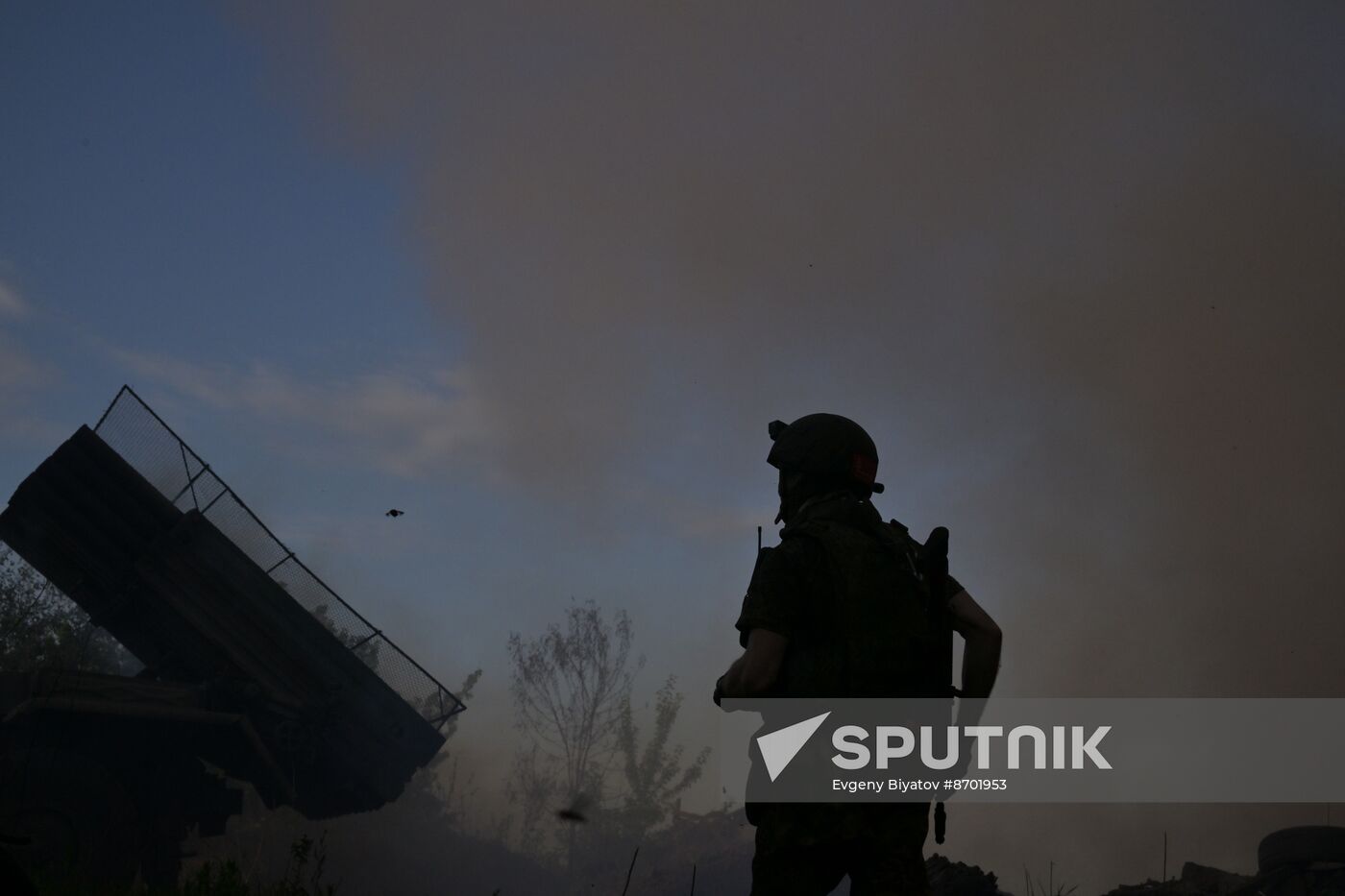 Russia Ukraine Military Operation Artillery Units