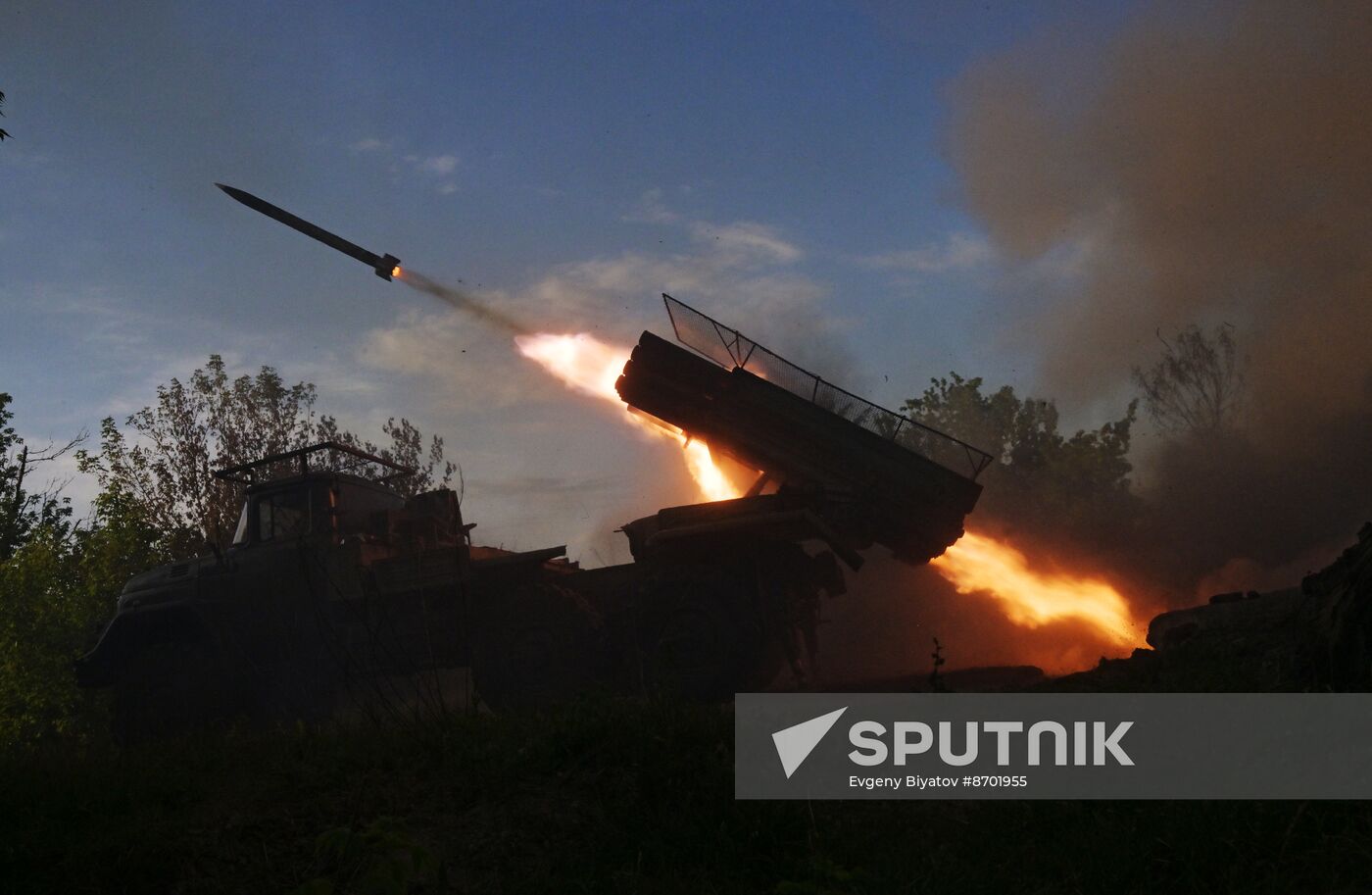Russia Ukraine Military Operation Artillery Units