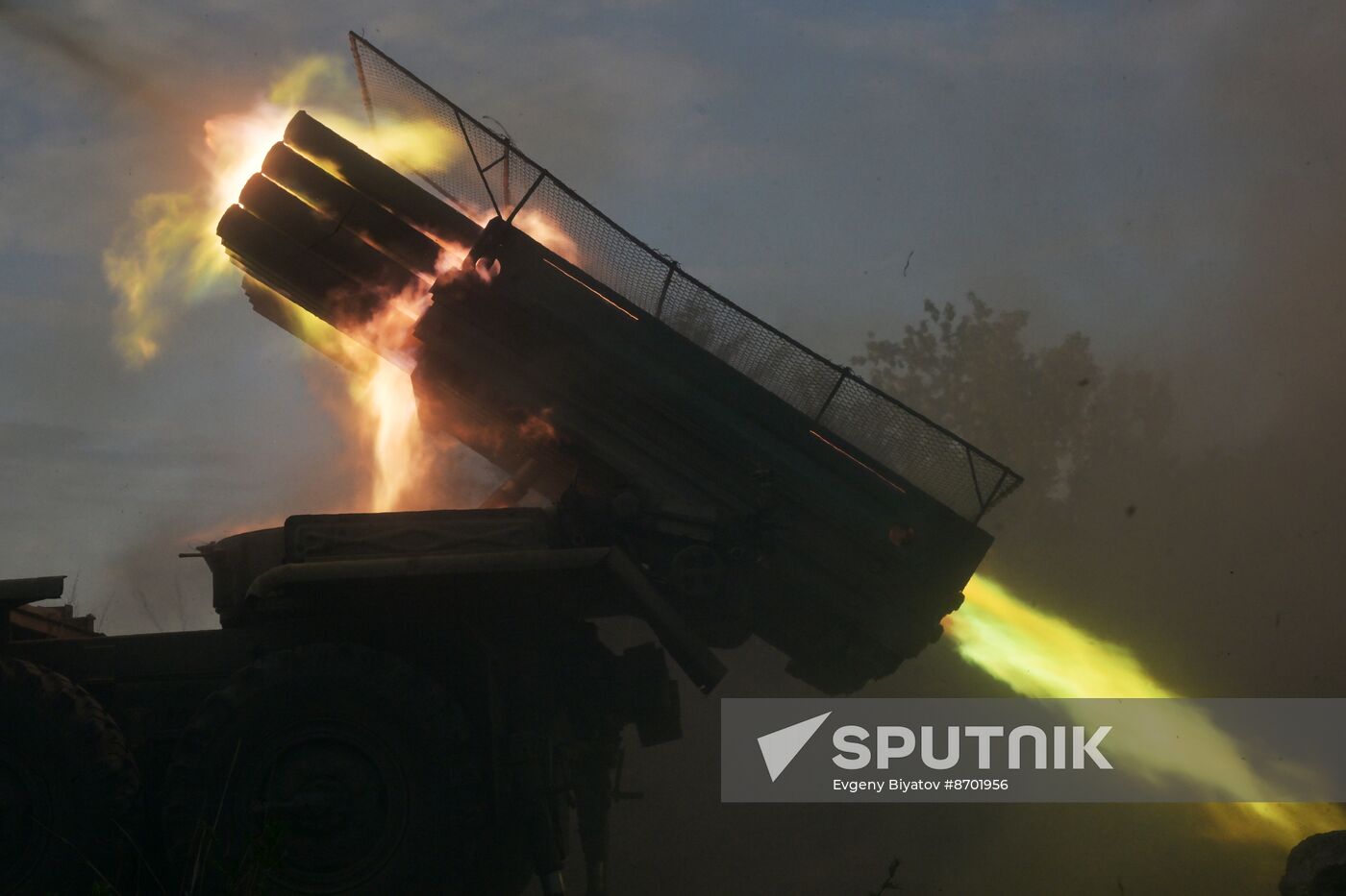 Russia Ukraine Military Operation Artillery Units