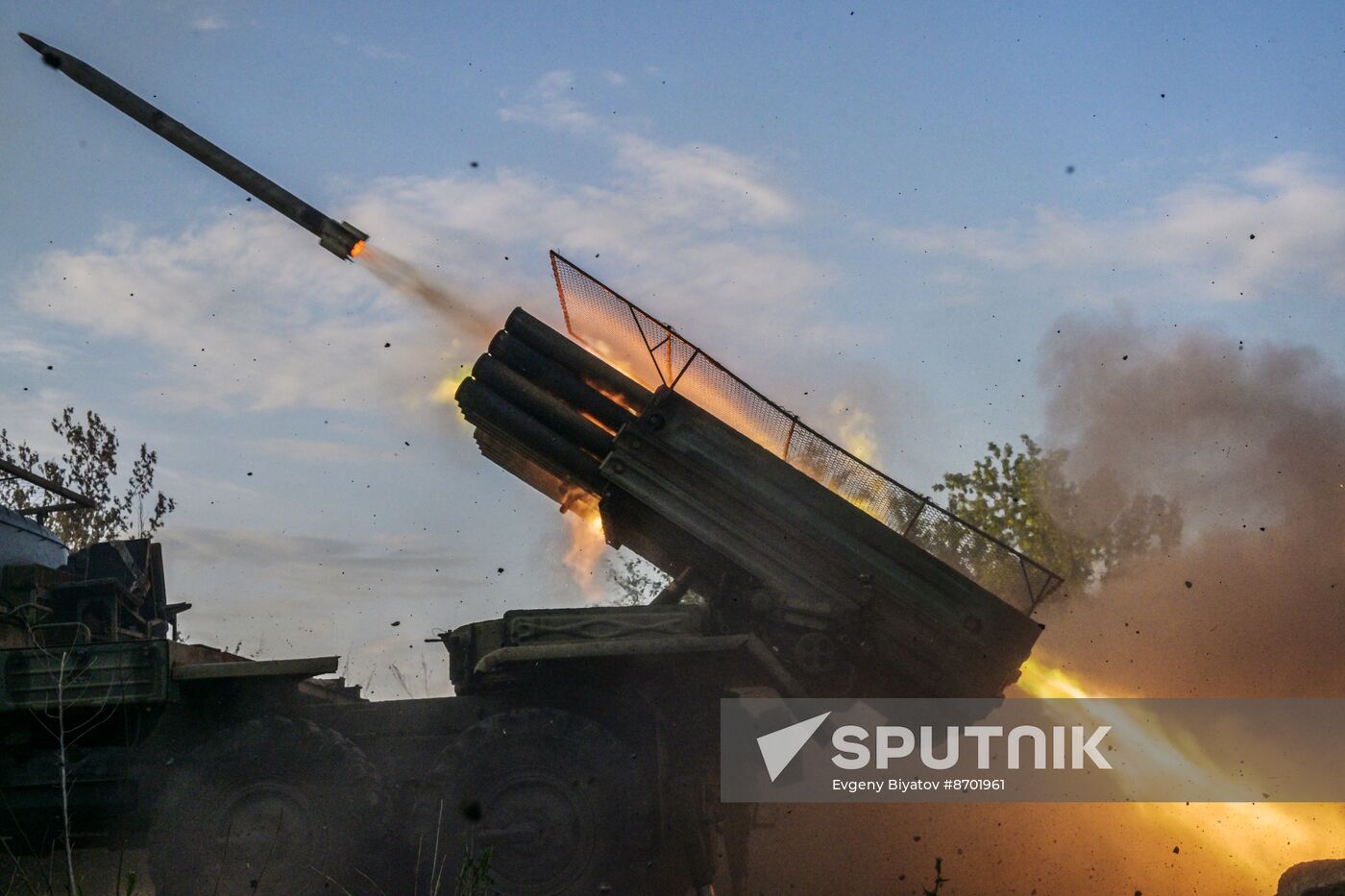 Russia Ukraine Military Operation Artillery Units