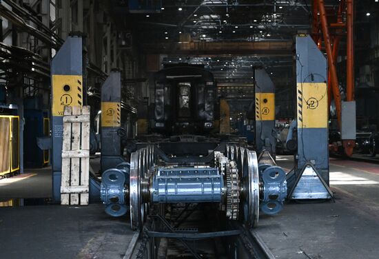 Russia Railway Tynda Locomotive Depot
