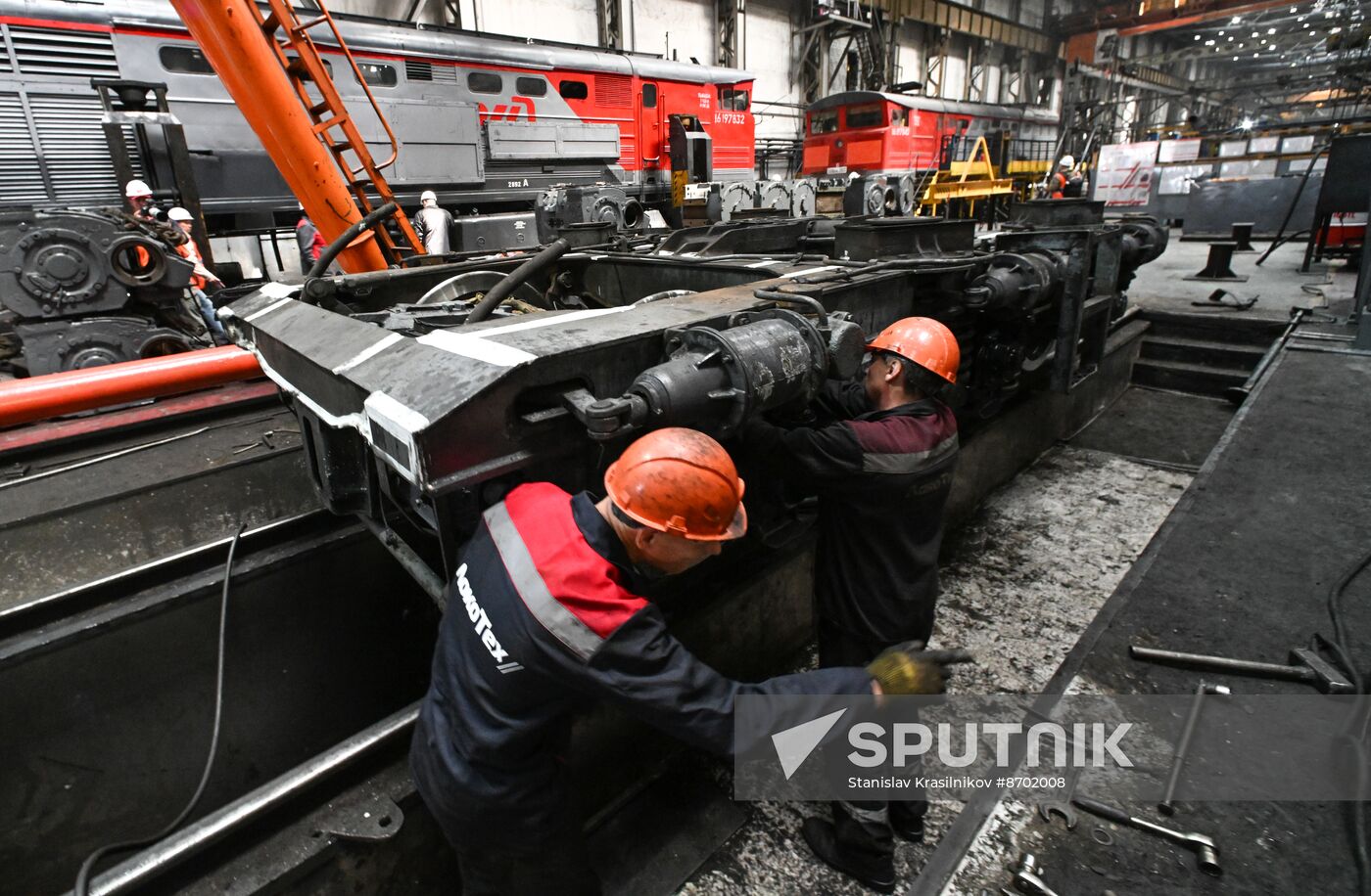 Russia Railway Tynda Locomotive Depot