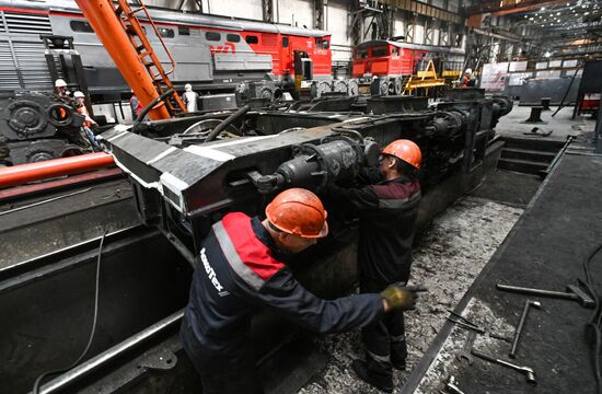 Russia Railway Tynda Locomotive Depot