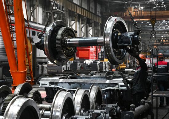 Russia Railway Tynda Locomotive Depot