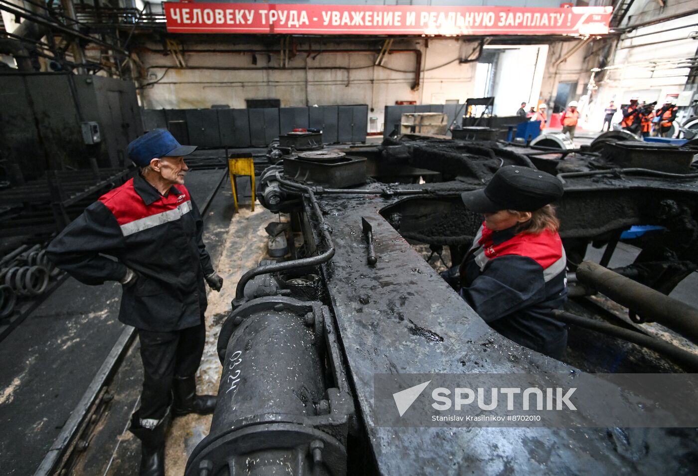 Russia Railway Tynda Locomotive Depot