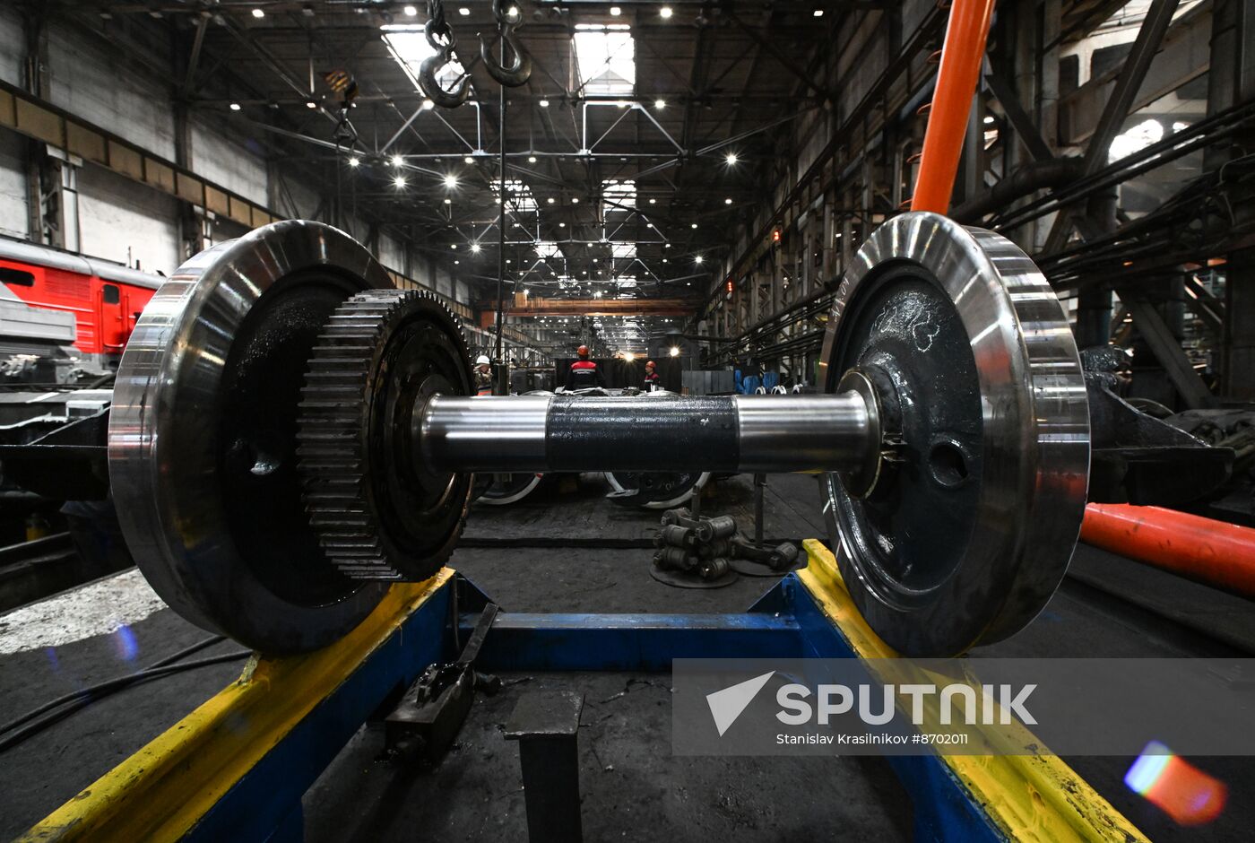 Russia Railway Tynda Locomotive Depot