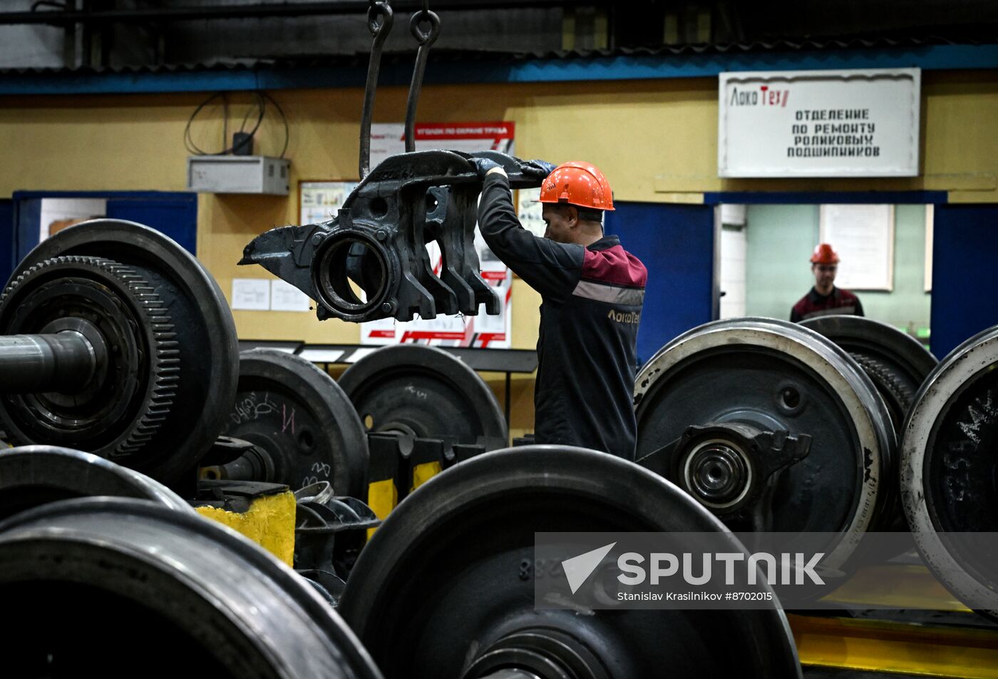 Russia Railway Tynda Locomotive Depot