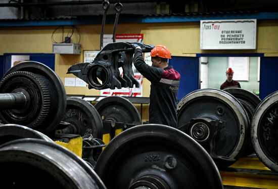 Russia Railway Tynda Locomotive Depot