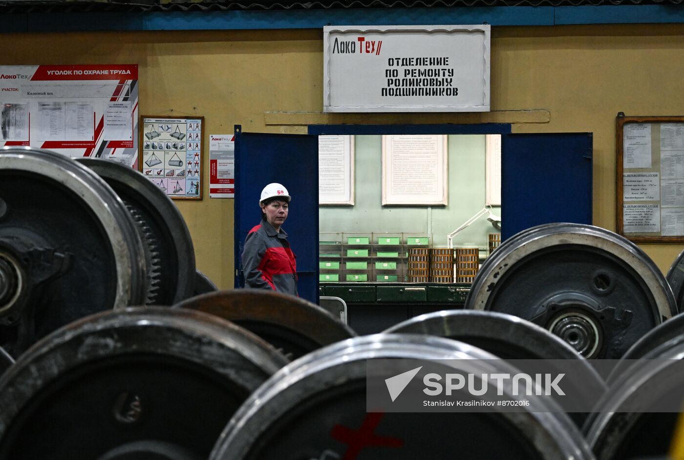 Russia Railway Tynda Locomotive Depot