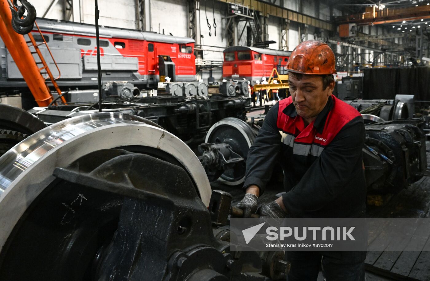 Russia Railway Tynda Locomotive Depot