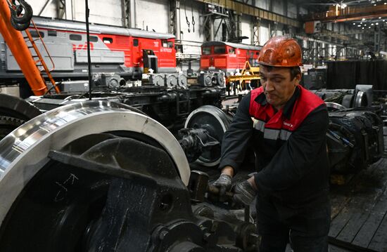 Russia Railway Tynda Locomotive Depot