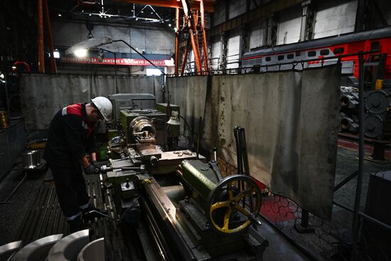 Russia Railway Tynda Locomotive Depot