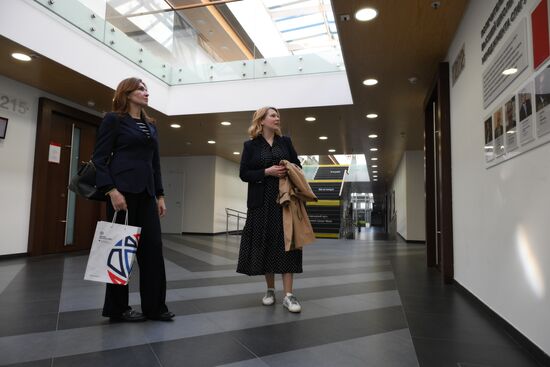 SPIEF-2024. Visit of delegation of REC, VTB and Chinese partners to campus of SPbU Graduate School of Management