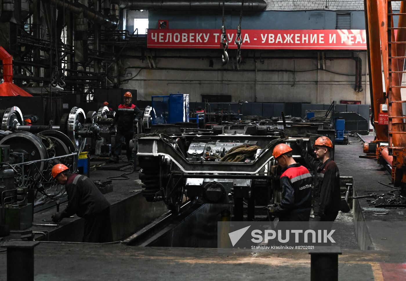 Russia Railway Tynda Locomotive Depot