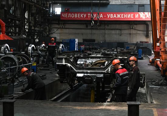 Russia Railway Tynda Locomotive Depot