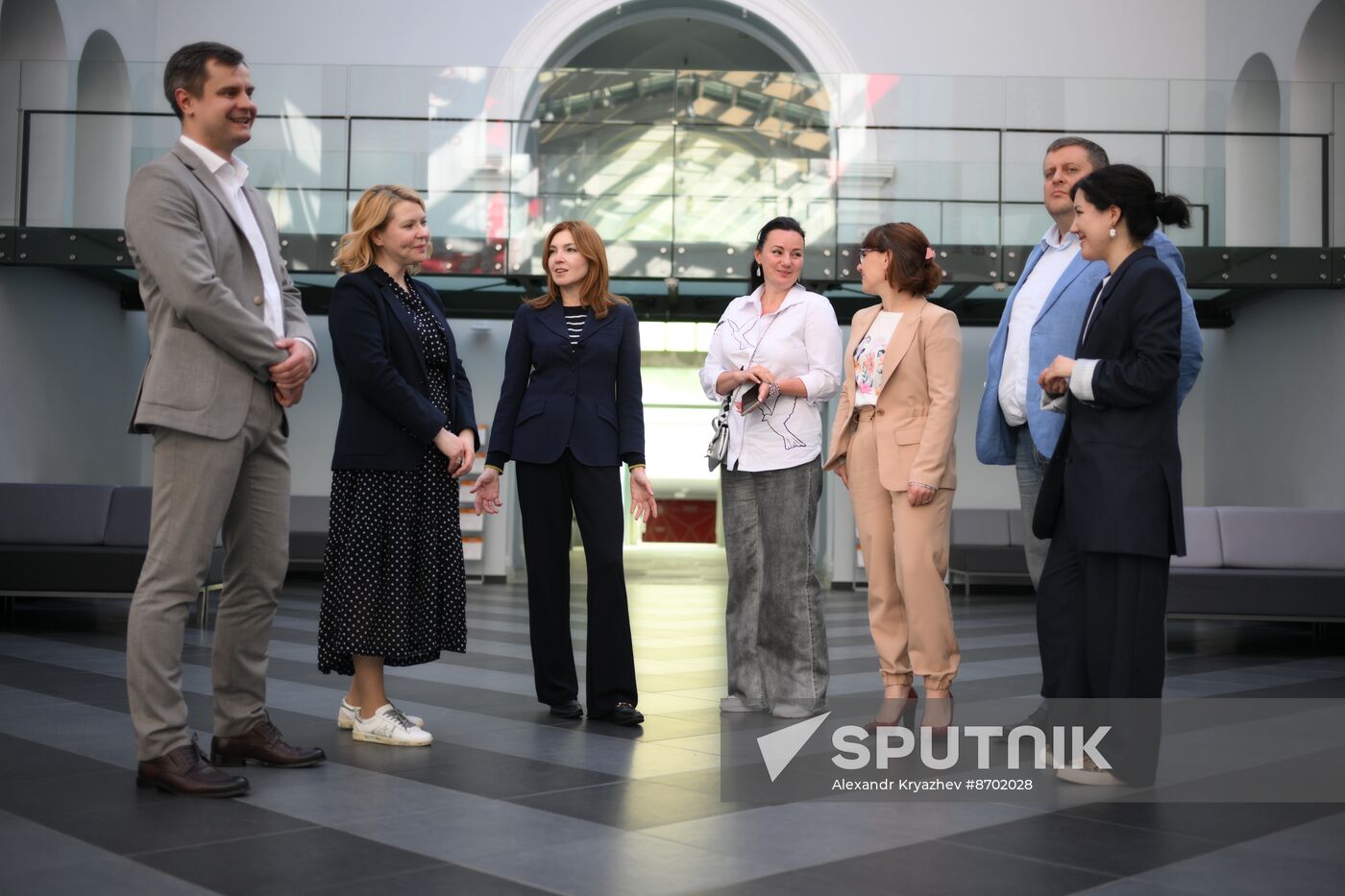 SPIEF-2024. Visit of delegation of REC, VTB and Chinese partners to campus of SPbU Graduate School of Management