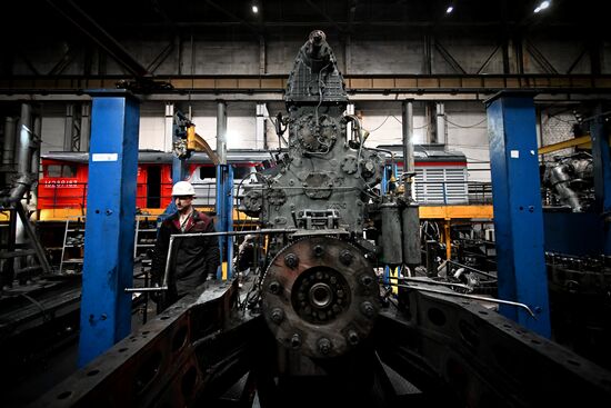 Russia Railway Tynda Locomotive Depot