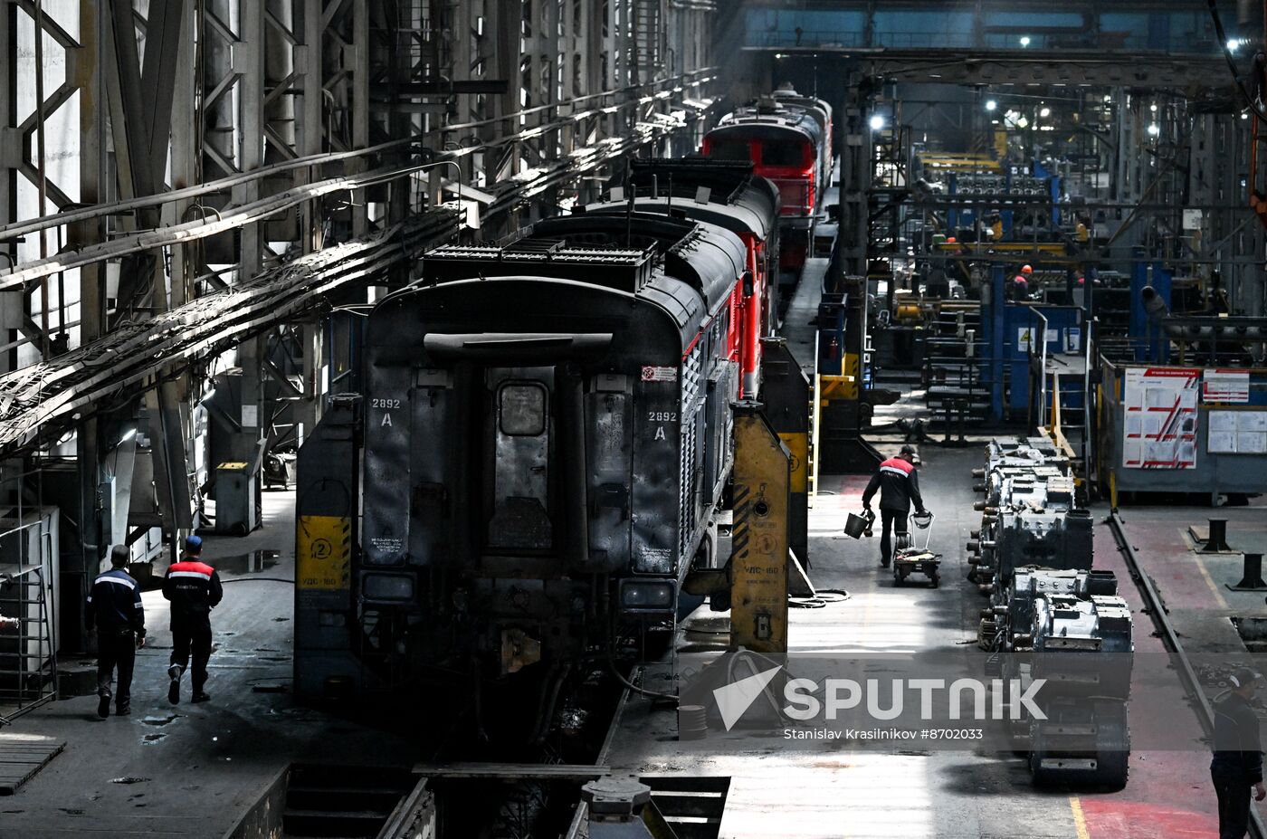 Russia Railway Tynda Locomotive Depot