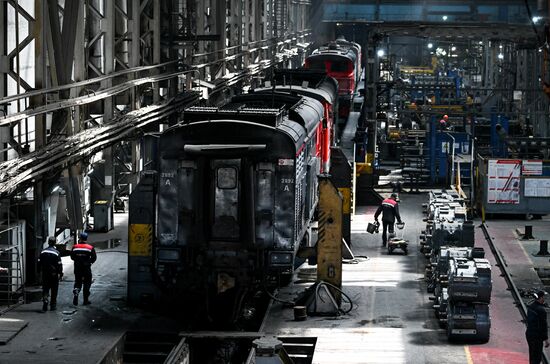 Russia Railway Tynda Locomotive Depot