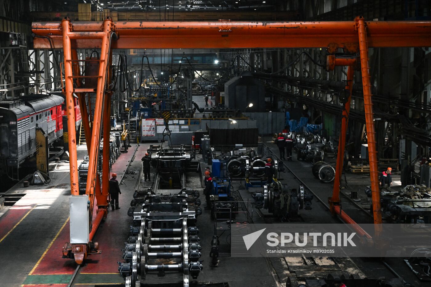 Russia Railway Tynda Locomotive Depot
