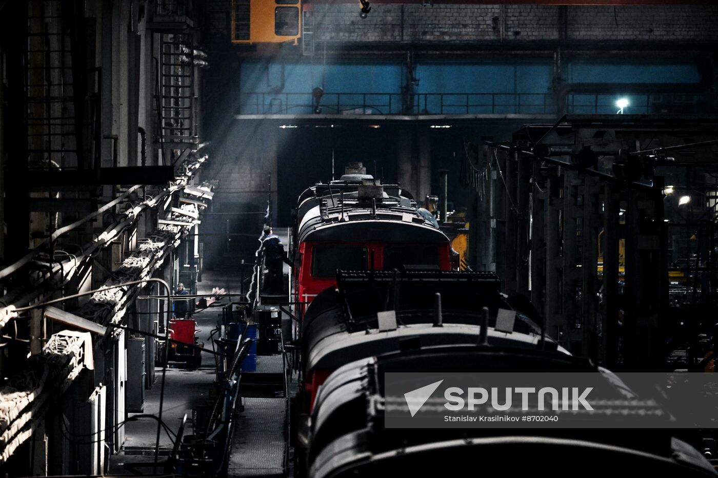 Russia Railway Tynda Locomotive Depot
