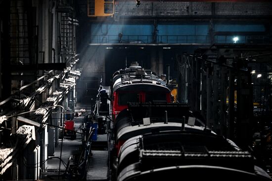 Russia Railway Tynda Locomotive Depot
