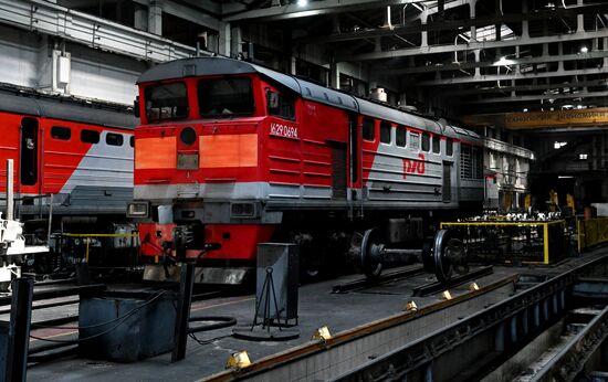 Russia Railway Tynda Locomotive Depot