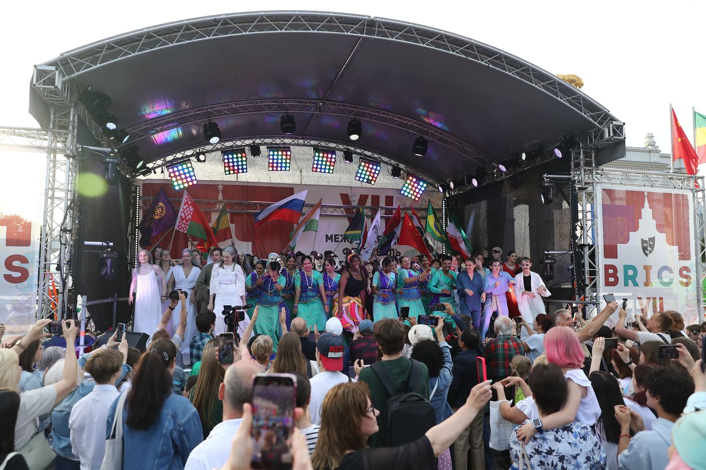 RUSSIA EXPO. Closing ceremony of BRICS theater schools