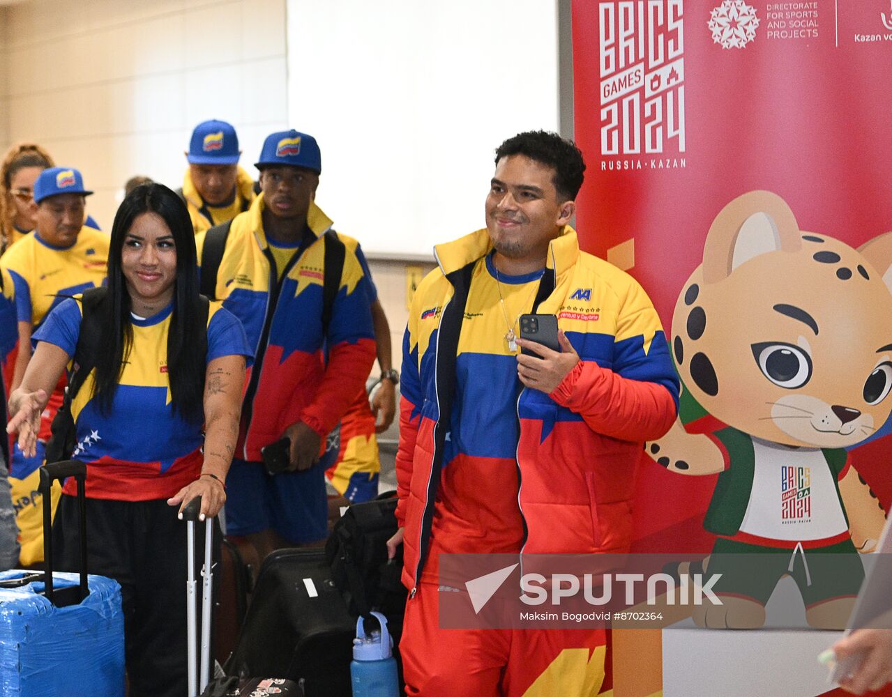 Russia BRICS Sports Games Arrival